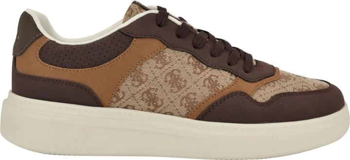 Guess Men's Carmino Lifted Lace Up Fashion Sneakers - Image 6