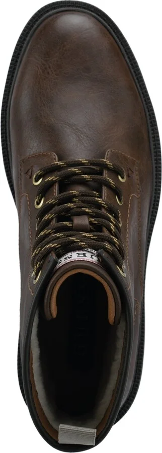 Guess Men's Citizen Memory Foam Lace Up Plain Toe Boots - Image 4