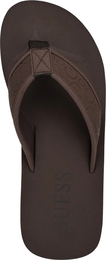 Guess Men's Dubbz Branded Thong Flip Flop Sandals - Image 4