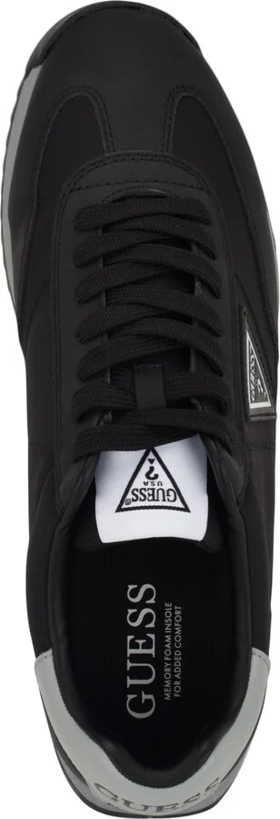 Guess Men's Gobert Lace-Up Fashion Jogger Sneakers - Medium Natural, Beige - Image 9
