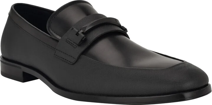 Guess Men's Haines Square Toe Slip On Dress Loafers