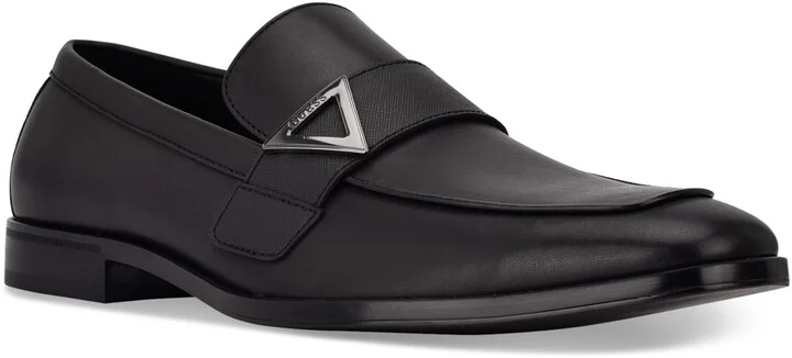 Guess Men's Hamlin Faux-Leather Slip-On Dress Shoes