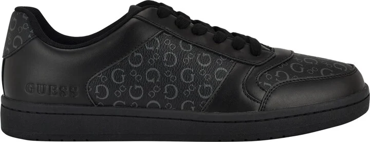 Guess Men's Leaton Branded Lace Up Casual Sneakers - Image 4