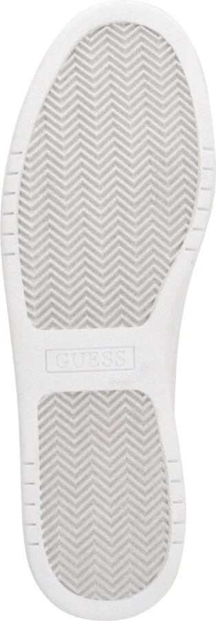 Guess Men's Letoro Low Top Lace Up Casual Sneakers - White, Denim, Red - Image 5