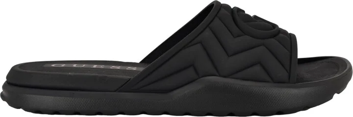 Guess Men's Moliano Branded Slip On Fashion Slides - Image 2