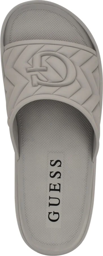 Guess Men's Moliano Branded Slip On Fashion Slides - Image 8