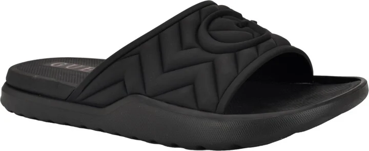 Guess Men's Moliano Branded Slip On Fashion Slides