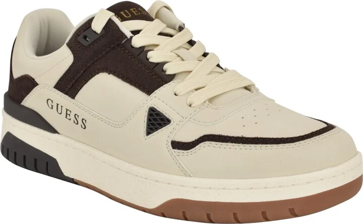 Guess Men's Nadine Paneled Lace-Up Fashion Sneakers