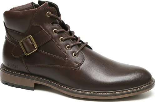 Guess Men's Savil Classic Lace Up Low Shaft Boots
