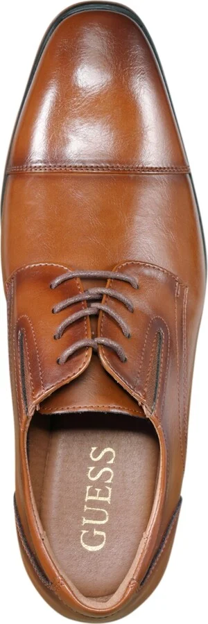 Guess Men's Sulai Cap Toe Lace Up Dress Oxfords - Image 4