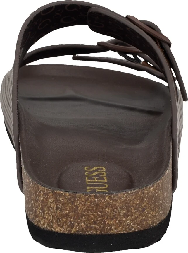 Guess Men's Unikin Slip On Double Strap Footbed Sandals - Image 3