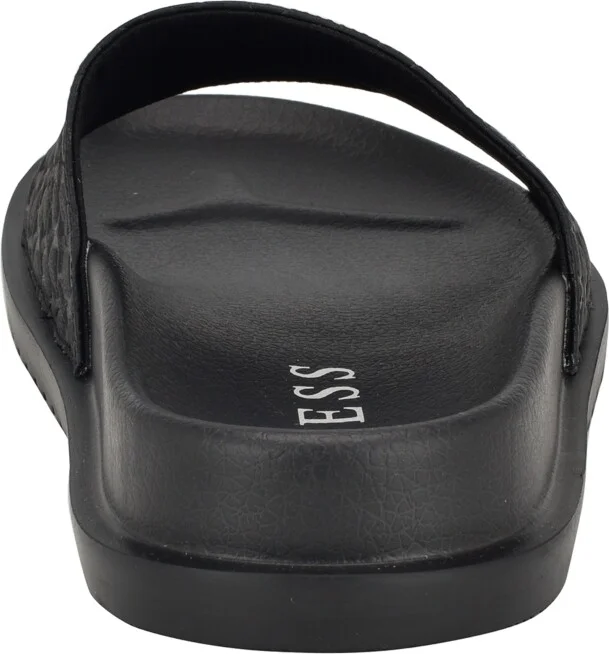 Guess Men's Vartino Elevated Slip On Pool Slides - Image 3