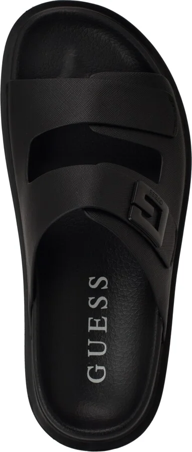 Guess Men's Vugon Branded Slip On Fashion Slides - Image 4