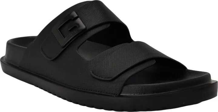 Guess Men's Vugon Branded Slip On Fashion Slides
