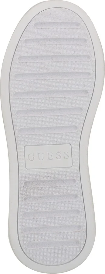Guess Men's Wulfred Elevated Lace Up Fashion Sneakers - White, Silver logo multi - Image 9