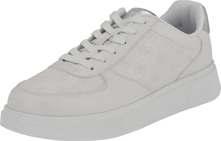 White/Silver Logo Multi 140