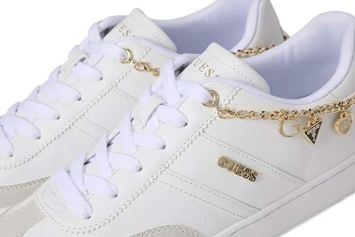 GUESS Naoko Women's Shoes White Synthetic : 10 M - Image 7
