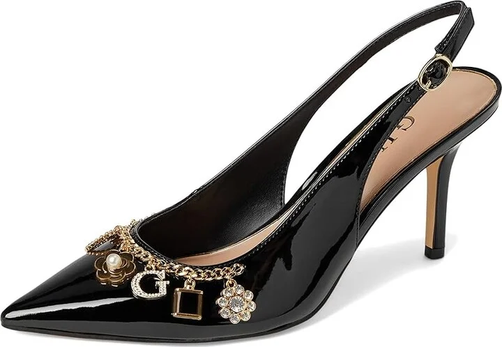 GUESS Naska Women's Shoes Black Synthetic : 6.5 M - Image 5