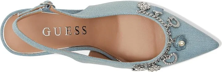 GUESS Naska Women's Shoes Light Blue Synthetic : 7 M - Image 2
