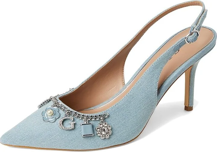 GUESS Naska Women's Shoes Light Blue Synthetic : 7 M - Image 5
