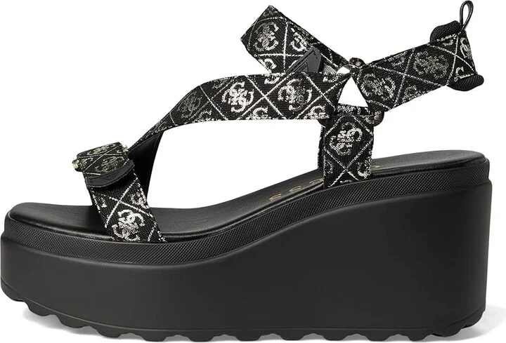 GUESS Ocilia Women's Shoes Black 1 : 6.5 M, Synthetic - Image 6