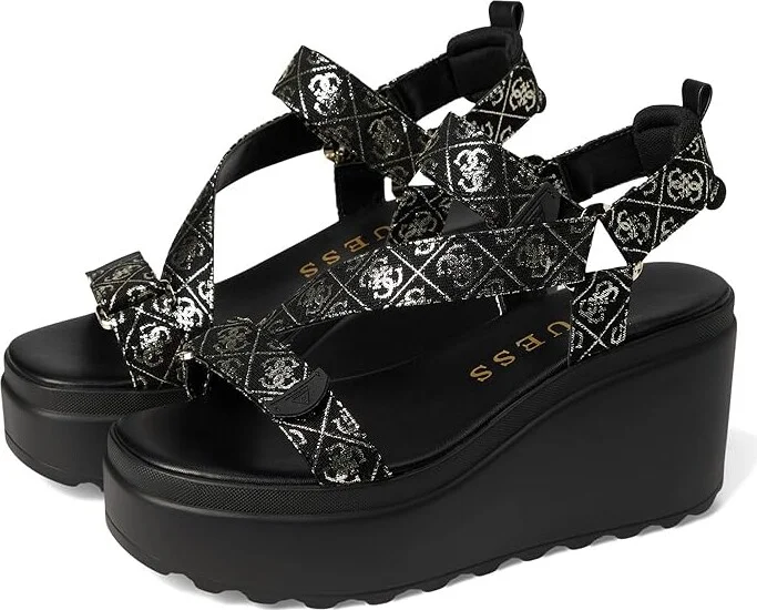 GUESS Ocilia Women's Shoes Black 1 : 6.5 M, Synthetic