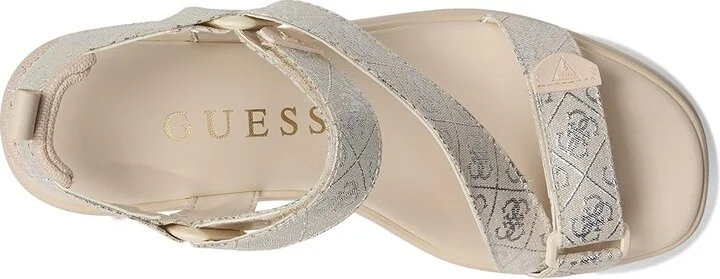 GUESS Ocilia Women's Shoes Medium Natural : 8.5 M, Textile - Image 2