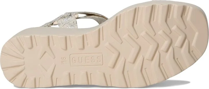 GUESS Ocilia Women's Shoes Medium Natural : 8.5 M, Textile - Image 3