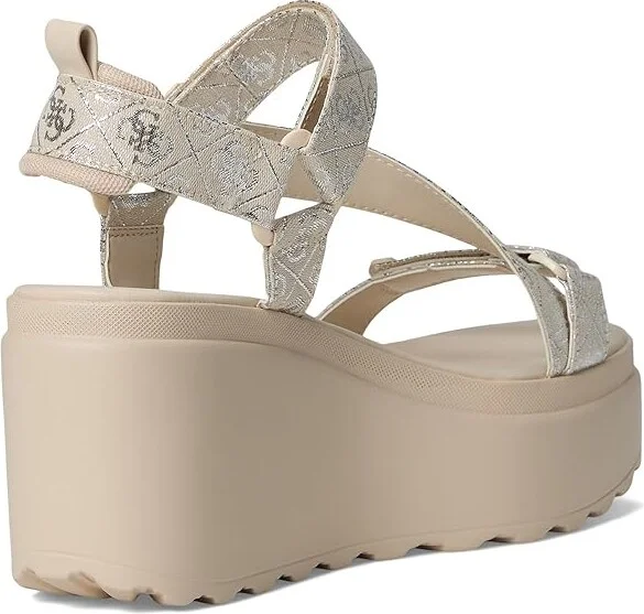 GUESS Ocilia Women's Shoes Medium Natural : 8.5 M, Textile - Image 4