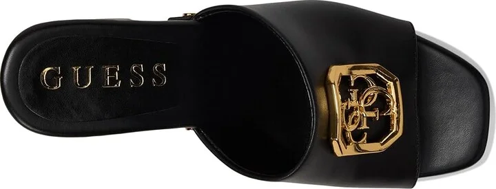 GUESS Qisha Women's Wedge Shoes Black : 7 M, Rubber - Image 2