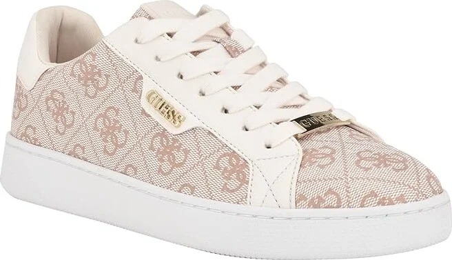 GUESS Renzy Women's Shoes Dark Natural Logo : 8.5 M, Textile - Image 5