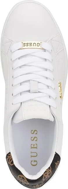 GUESS Renzy Women's Shoes White : 10 M, Textile - Image 2