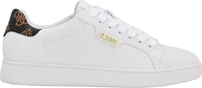 GUESS Renzy Women's Shoes White : 10 M, Textile - Image 5