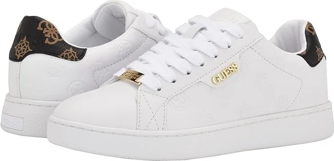GUESS Renzy Women's Shoes White : 10 M, Textile