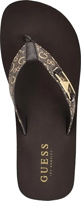 GUESS Ridges Women's Sandals Dark Brown : 8 M - Image 2