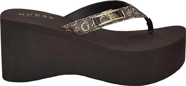 GUESS Ridges Women's Sandals Dark Brown : 8 M - Image 5