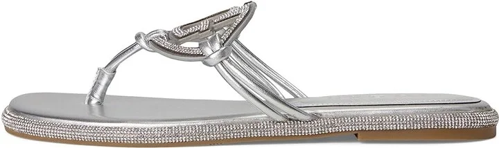GUESS Saima Women's Sandals Silver Crystal : 6.5 M, Synthetic - Image 6