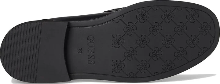 GUESS Shuttle Women's Flat Shoes Black Leather : 8 M - Image 3