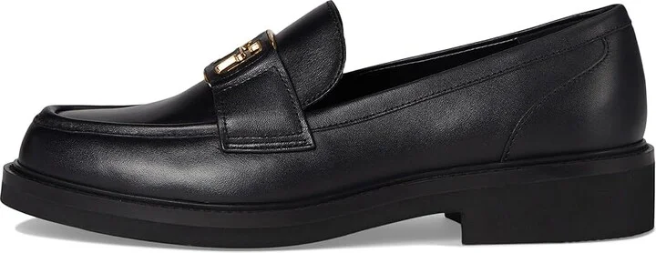 GUESS Shuttle Women's Flat Shoes Black Leather : 8 M - Image 6