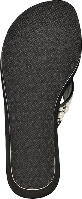 GUESS Silus Women's Sandals Black : 9 M, Leather/Synthetic - Image 3