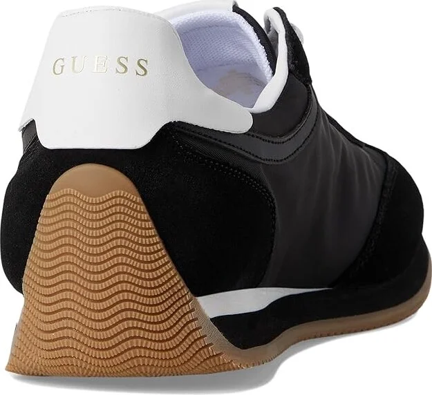 GUESS Skroll Women's Shoes Black/White : 9 M, Suede - Image 4