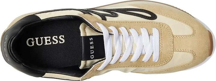 GUESS Skroll Women's Shoes Medium Natural/Black : 9.5 M, Suede - Image 2