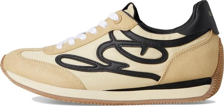 GUESS Skroll Women's Shoes Medium Natural/Black : 9.5 M, Suede - Image 6
