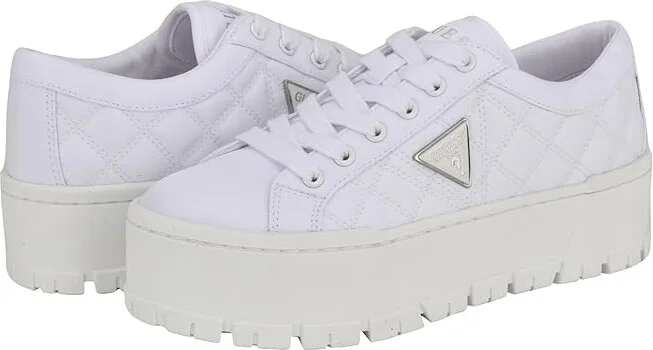 GUESS Tesie Women's Shoes White : 9.5 M