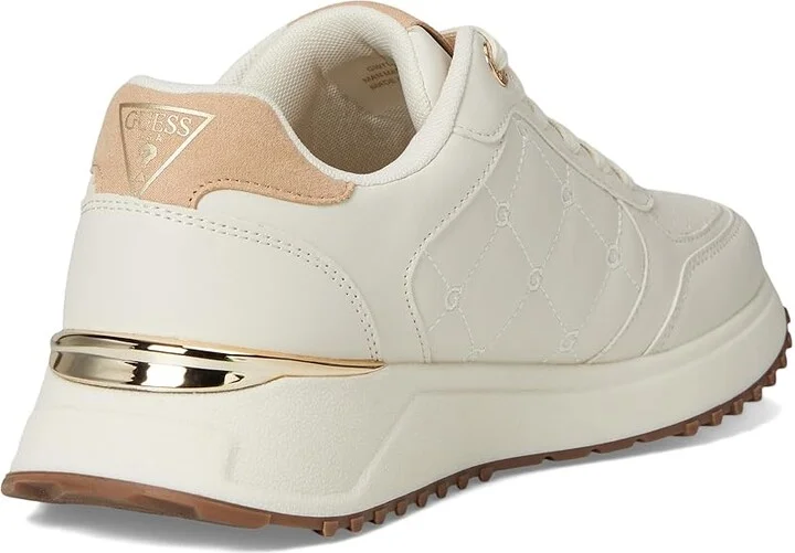 GUESS Tumble Women's Shoes Ivory : 8.5 M, Leather - Image 4