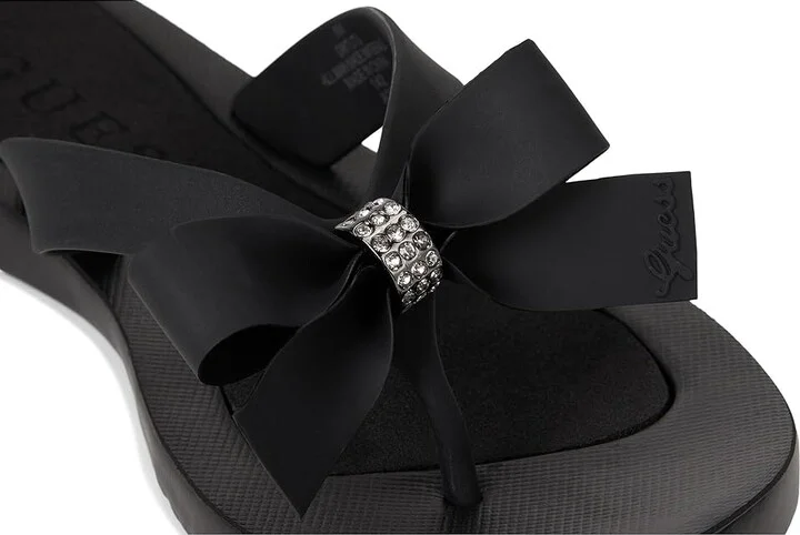 GUESS Tutu Women's Sandals Black : 5 M, Synthetic - Image 8
