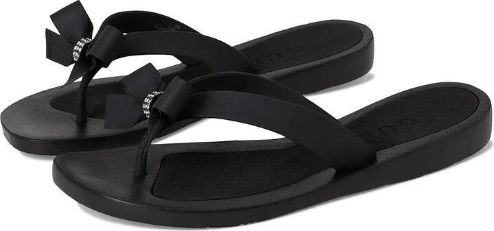 GUESS Tutu Women's Sandals Black : 5 M, Synthetic
