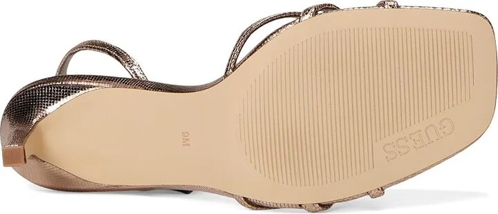 GUESS Twilla Women's Wedge Shoes Gold : 6 M, Rubber/Synthetic - Image 3