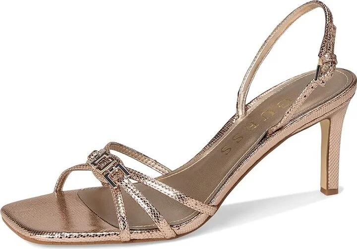 GUESS Twilla Women's Wedge Shoes Gold : 6 M, Rubber/Synthetic - Image 5