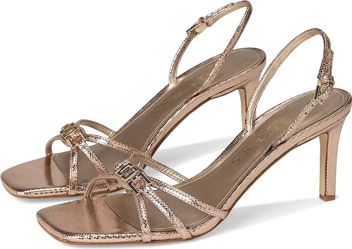 GUESS Twilla Women's Wedge Shoes Gold : 6 M, Rubber/Synthetic